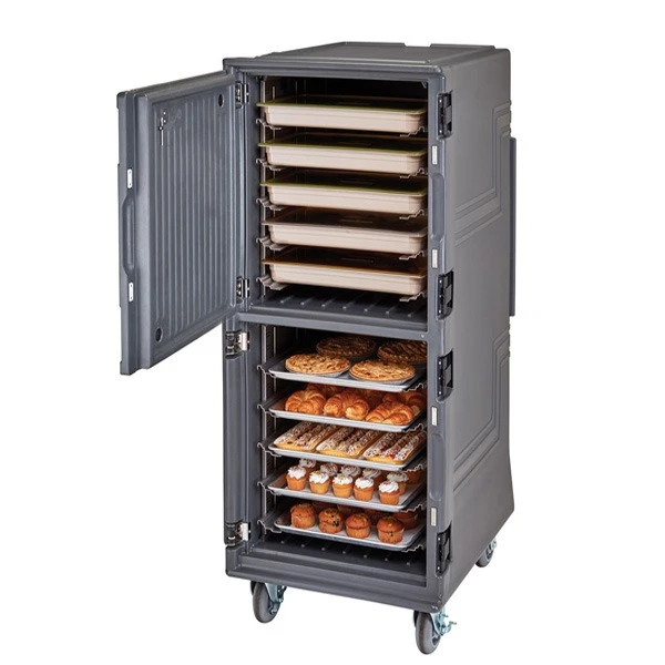 Isolatiecontainer 2 x 42 lit verrijdbaar