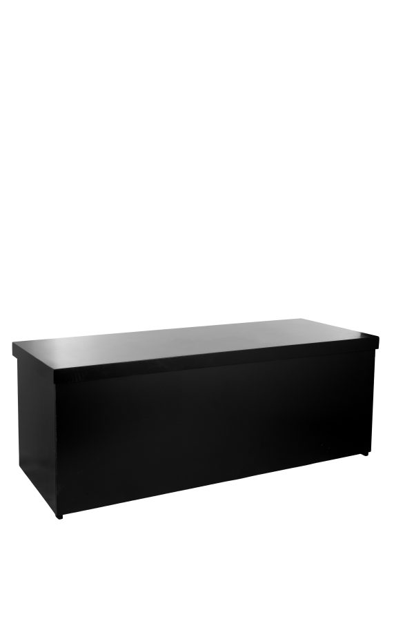 Uitgiftebuffet zwart 214x80x80 cm