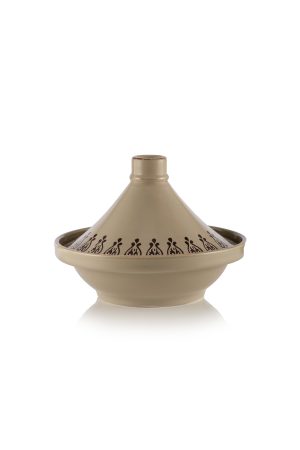 Tajine groen diameter 28 cm hoogte 21cm