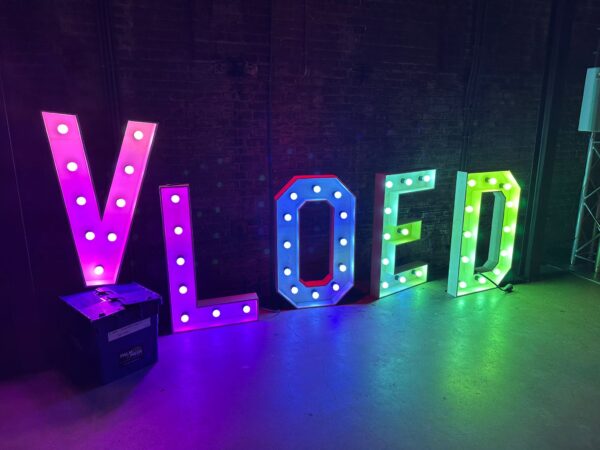 Lichtletter led ( prijs per stuk)