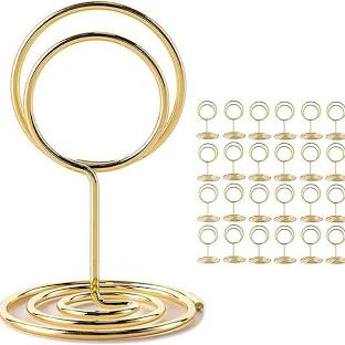 Kaarthouder goud 5x2.8cm