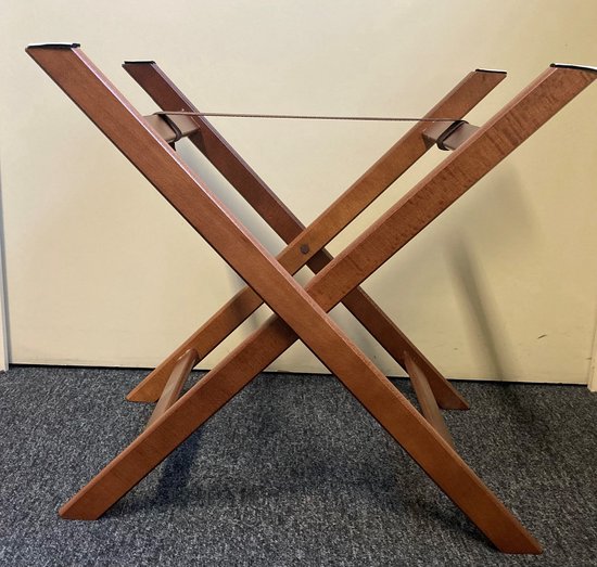 Dienbladstandaard hout 49x37x46cm